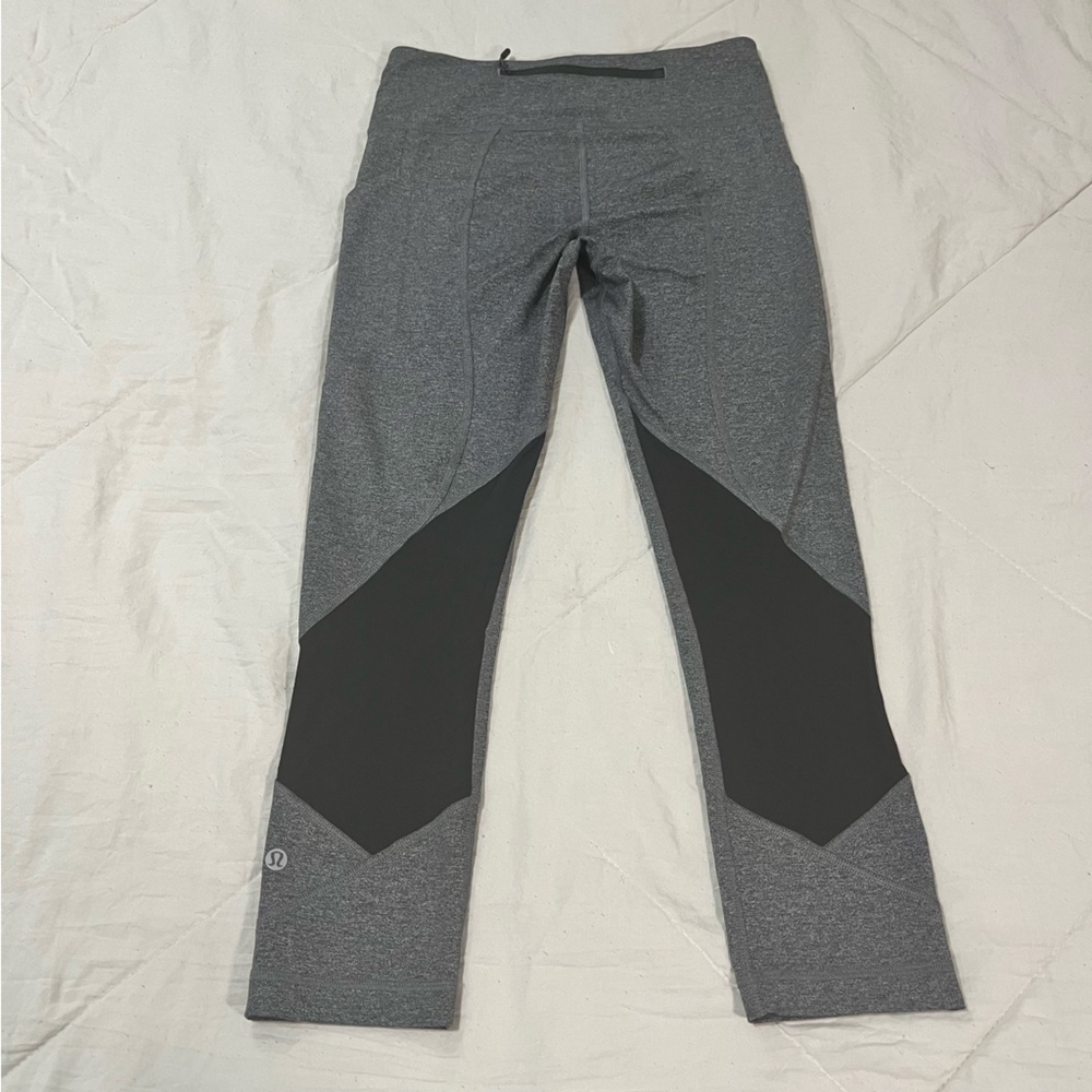 Lululemon Athletica Women’s Fresh Tracks Legging Workout Crop Leggings Size 4 - Picture 7 of 8